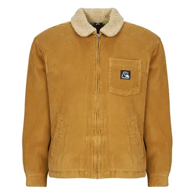 Quiksilver DNA SHERPA HARRINGTON JACKET Hnědá