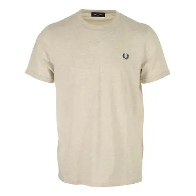 Fred Perry Ringer T-Shirt Béžová