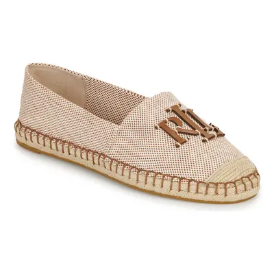 Lauren Ralph Lauren CAMERYN LOGO-ESPADRILLES-FLAT Hnědá