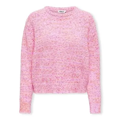 Only Beauty Knit - Pink Lady/Multi Růžová