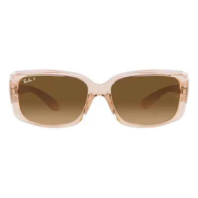 Ray-ban Occhiali da Sole RB4389 6644M2 Polarizzati Hnědá