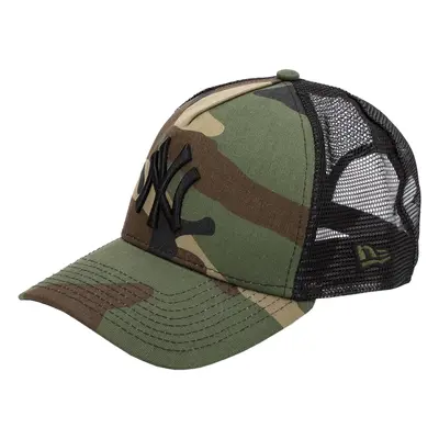 New-Era New York Yankees Clean Camo Trucker Cap Černá