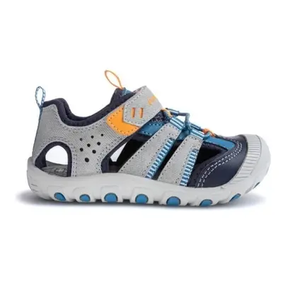 Pablosky Grey Kids Sandals 976850 Y - Grey/Jeans/Navy Šedá