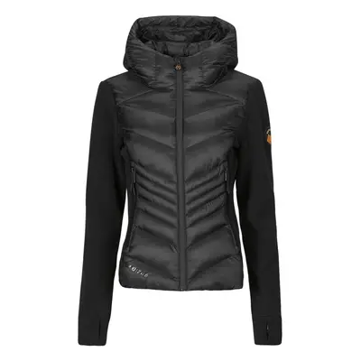 Superdry HOODEED STORM FLEECE JACKET Černá