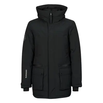 Superdry CITY PADDED PARKA JACKET Černá