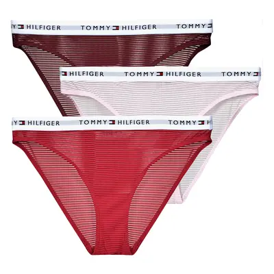 Tommy Hilfiger 3 PACK MESH BIKINI X3 ruznobarevne