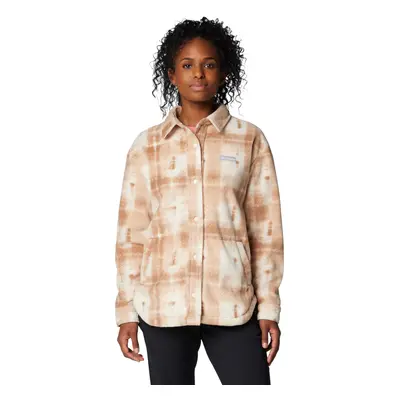 Columbia Benton Springs Fleece Shirt Jacket II Hnědá