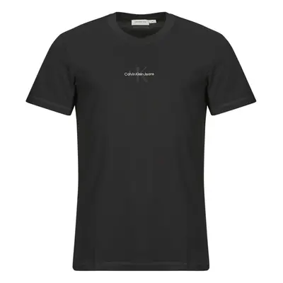 Calvin Klein Jeans MONOLOGO TEE Černá