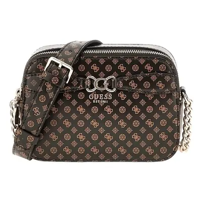 Guess ARLENA LOGO CAMERA CROSSBODY Hnědá