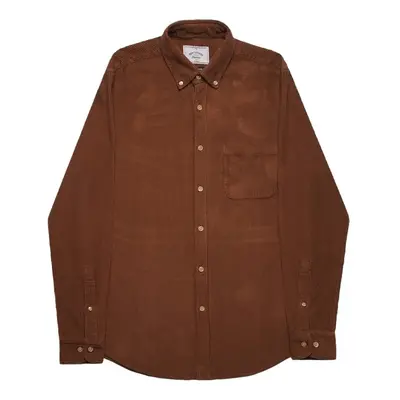 Portuguese Flannel Lobo Shirt - Brown Hnědá