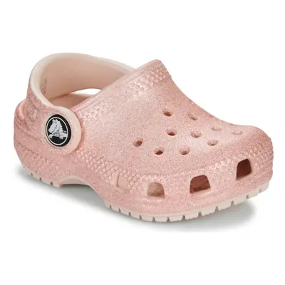 Crocs Classic Glitter Clog T Růžová