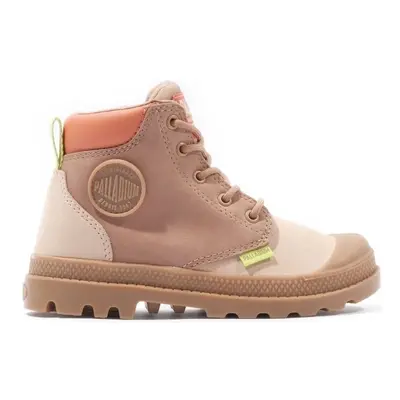 Palladium Pampa HI Cuff Kids Boots - Beige Tan/Nude Brown Béžová