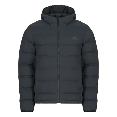 adidas Helionic Stretch Hooded Down Jacket Černá