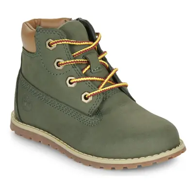 Timberland POKEY PINE MID LACE UP WITH ZIP Zelená