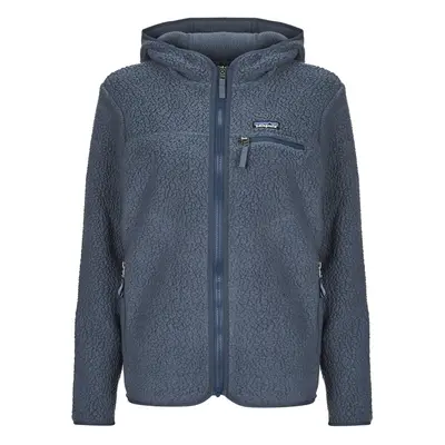 Patagonia W'S RETRO PILE HOODY Modrá