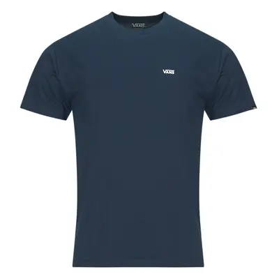 Vans MN LEFT CHEST LOGO TEE Tmavě modrá