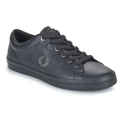 Fred Perry BASELINE LEATHER Černá