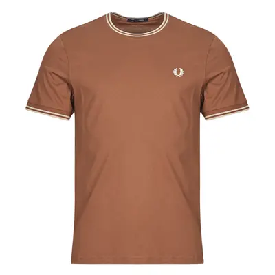 Fred Perry TWIN TIPPED Hnědá