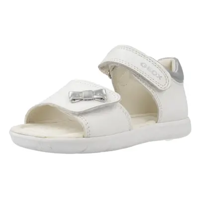 Geox B SANDAL ALUL GIRL Bílá