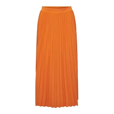 Only Melisa Plisse Skirt - Orange Peel Oranžová