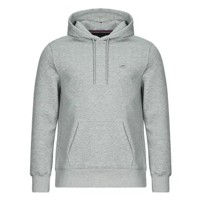 Gant REG SHIELD HOODIE Šedá