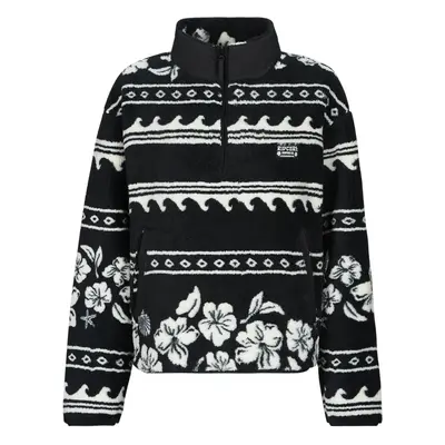 Rip Curl SOLEIL POLAR FLEECE 1/4 ZIP Černá