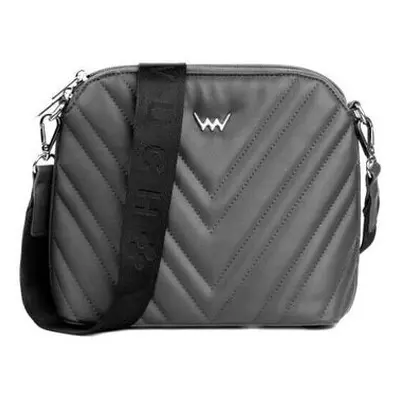 Vuch Dámská crossbody kabelka Lutte šedá Šedá