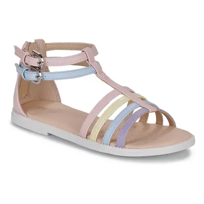 Geox J SANDAL KARLY GIRL Růžová