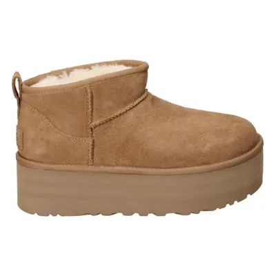 UGG CLASSIC ULTRA MINI PLATFORM Hnědá