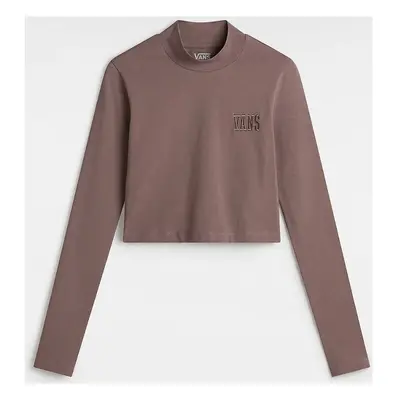 Vans MINI MOCK NECK LS PROG Hnědá