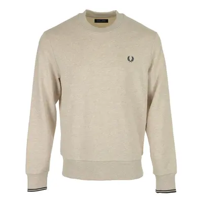 Fred Perry Crew Neck Sweatshirt Béžová