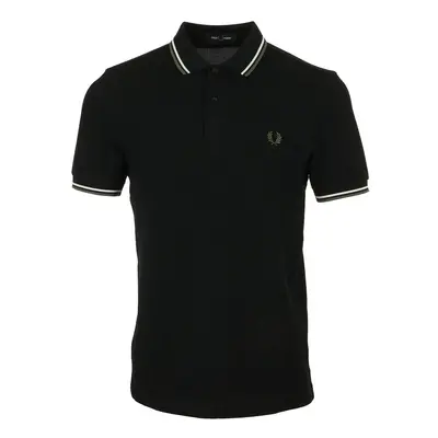 Fred Perry Twin Tipped Shirt Černá