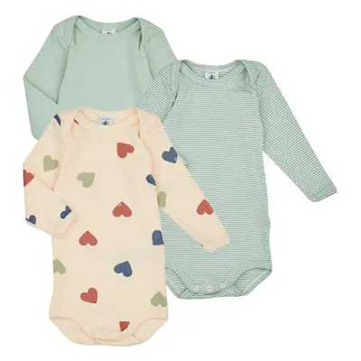 Petit Bateau BODY US ML PACK X3 Zelená