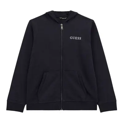 Guess ZIP UP HOODED ACTIVE TOP Tmavě modrá