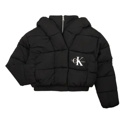 Calvin Klein Jeans CK ARCHIVE PUFFER JACKET Černá