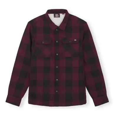 Dickies Lined Sacramento Sherpa Shirt - Marron Bordó