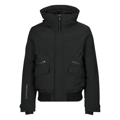 Superdry CITY PADDED BOMBER Černá