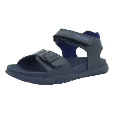 Geox J SANDAL FUSBETTO BO Modrá