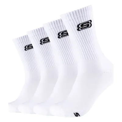 Skechers 2pk Tennis Cushioned Socks Bílá