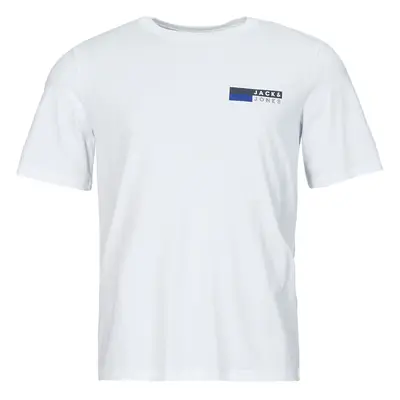 Jack & Jones JJECORP LOGO TEE PLAY SS O-NECK Bílá