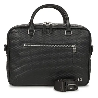 Armani Exchange ELBA BRIEFCASE Černá