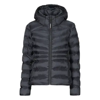 Superdry HOODED FUJI PADDED JACKET Tmavě modrá