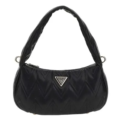 Guess EDA TOP ZIP SHOULDER BAG Černá