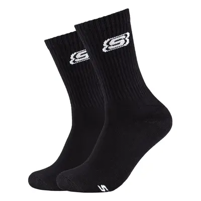 Skechers 2pk Tennis Cushioned Socks Černá