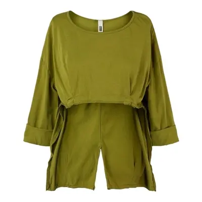 Wendy Trendy Top 110809 - Olive Zelená