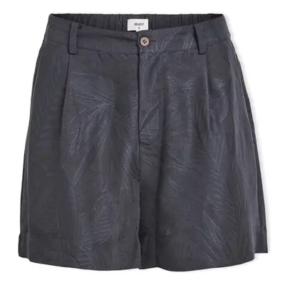 Object Hannima Shorts - Black Černá