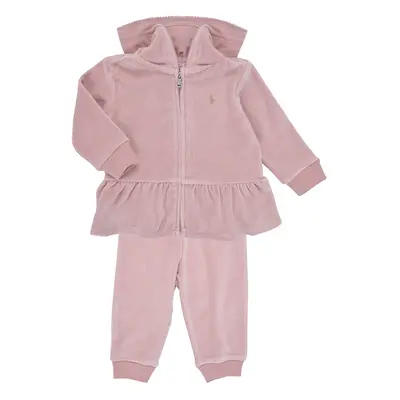 Polo Ralph Lauren LSFZHOOD-SETS-PANT SET Růžová