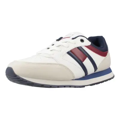 Tommy Hilfiger FLAG LOW CUT LACE-UP SNE Modrá