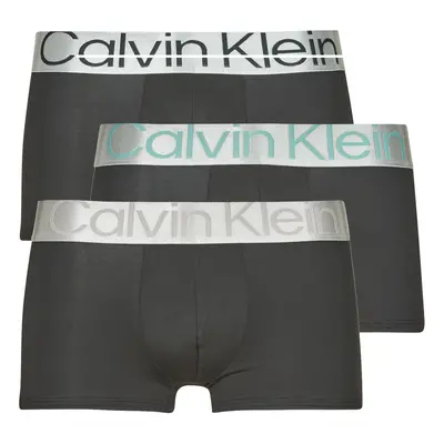 Calvin Klein Jeans LOW RISE TRUNK X3 Černá