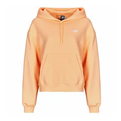 New Balance SMALL LOGO HOODIE Růžová